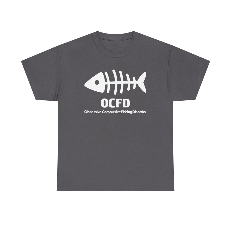 OCFD Unisex Heavy Cotton Tee - Perfect for Fishing Enthusiasts