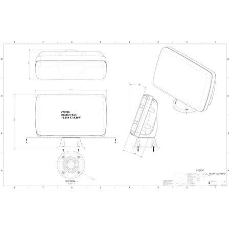 NavPod PowerPod Pre-Cut f/Simrad NSS16 evo3 & B&G Zeus3 16