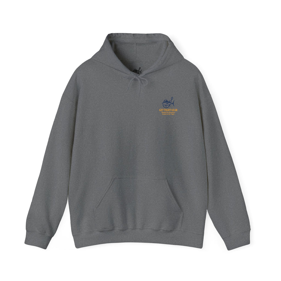 Fishing Is Life Hoodie - Unisex Heavy Blend Sweatshirt for Fishing Lovers - Get Tight Gear