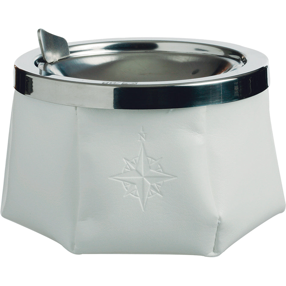 Cenicero Marine Business resistente al viento con tapa - Blanco [30102]