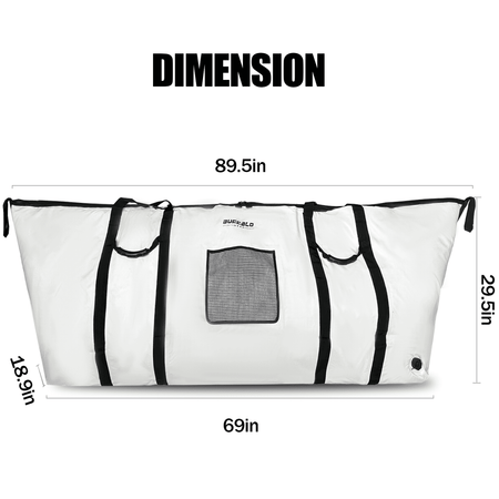 90'' Fish Cooler Bag With YKK Zipper - Get Tight Gear