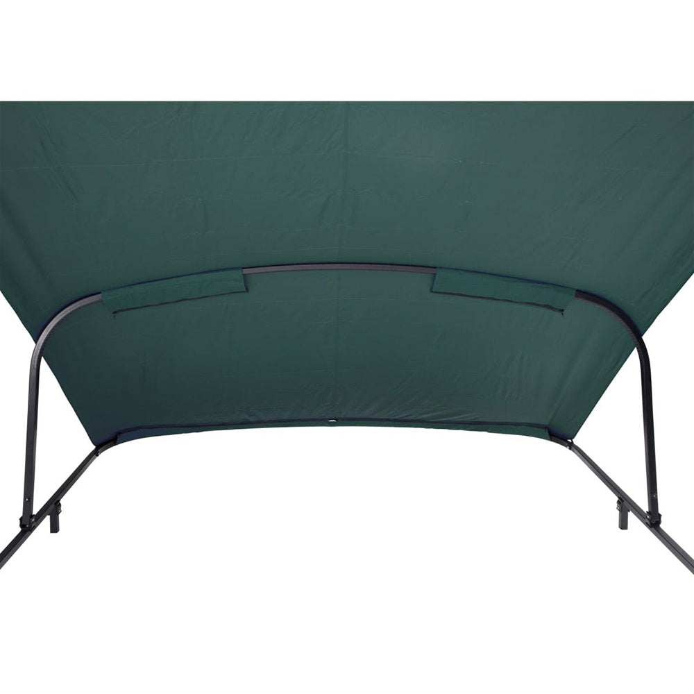 SureShade Power Bimini - Black Anodized Frame - Green Fabric