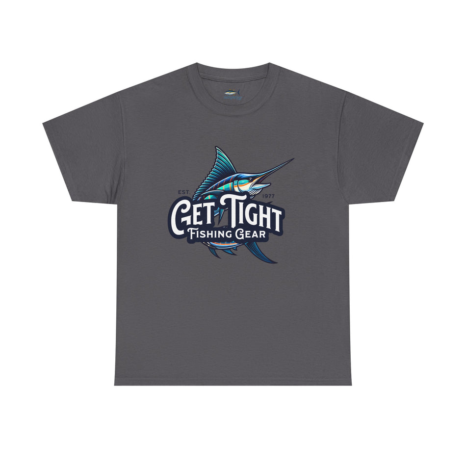 Get Tight Fishing Gear Unisex Heavy Cotton Tee - Perfect for Fishing Enthusiasts