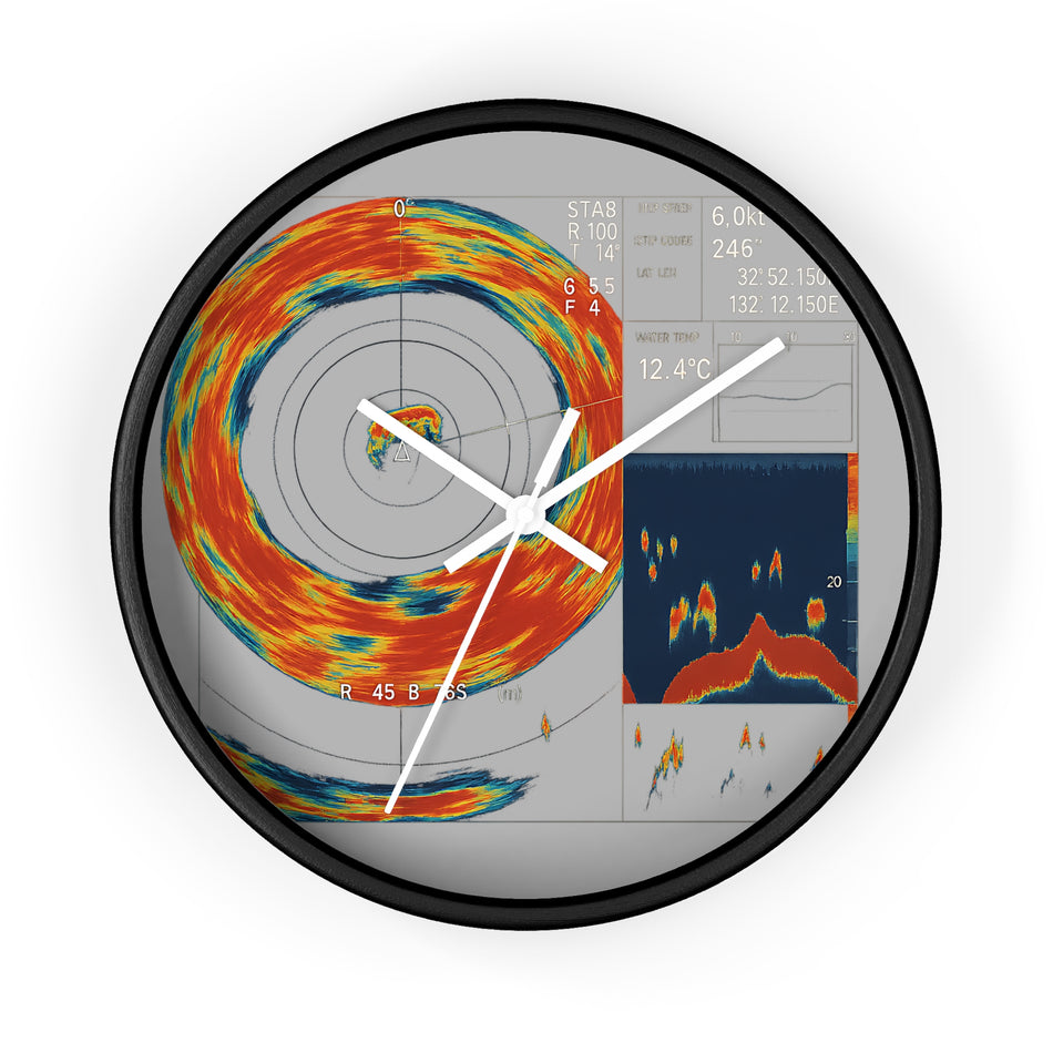 Omni Sonar Sport Fishing Wall Clock