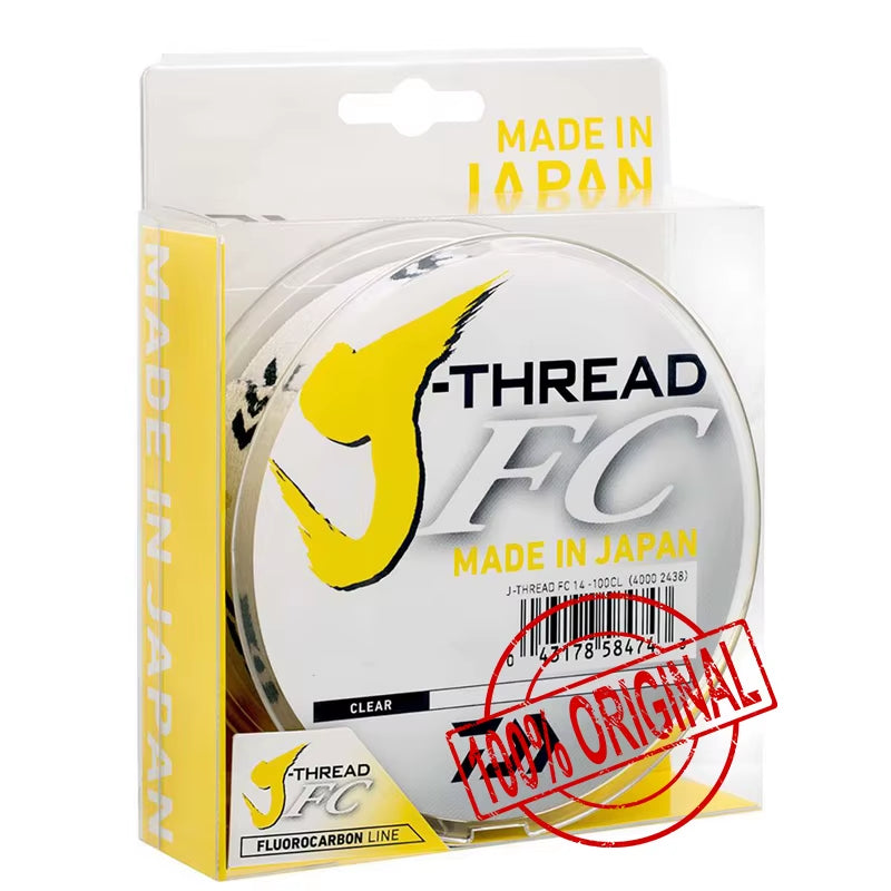Daiwaj 100% Fluorocarbon Leader Line - Premium Sinking Saltwater Clear Carbon Fiber - 100M & 50M - Made in Japan