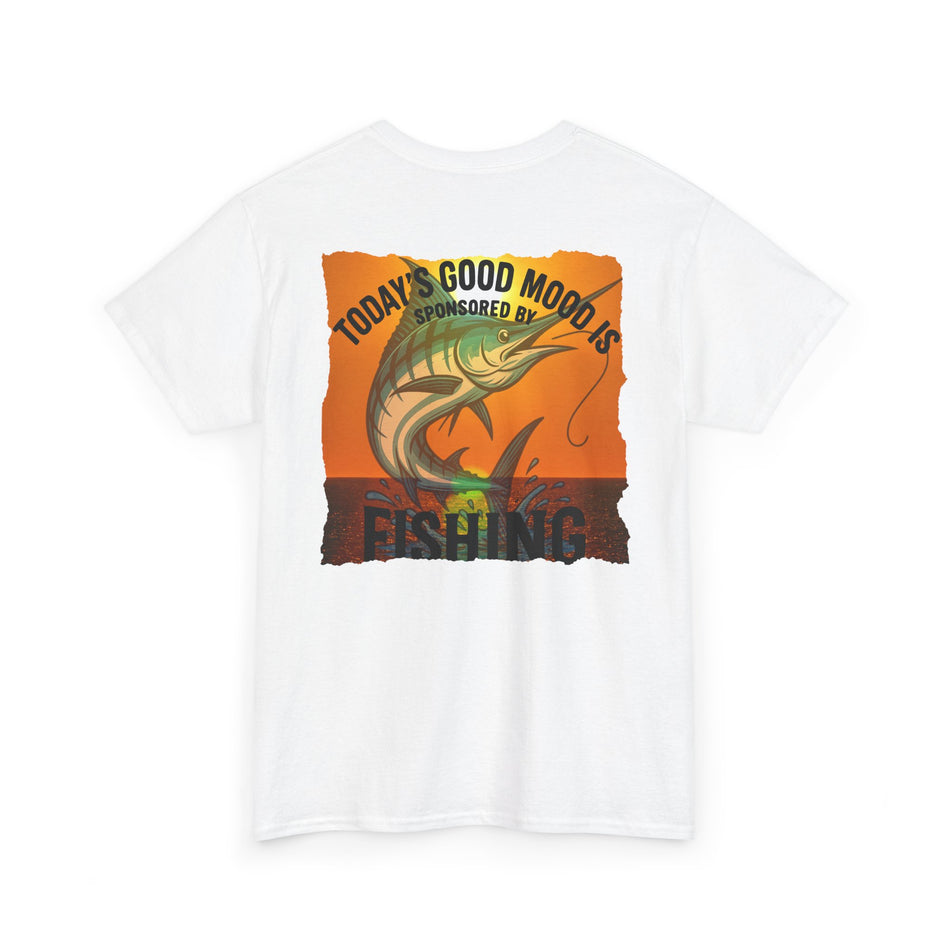 Fishing Mood Unisex Heavy Cotton Tee - Casual Outdoor Apparel
