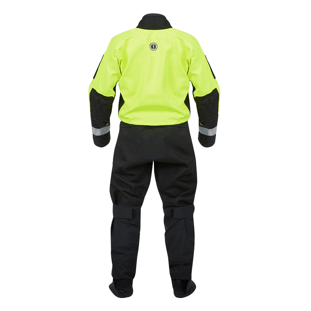 Mustang Sentinel Series Water Rescue Dry Suit - Fluorescent Yellow Green-Black - XXXL Regular