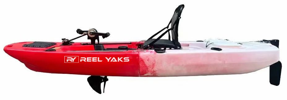 9.5ft Raider Modular Propeller Drive Pedal Fishing Kayak | 380lbs Capacity | 2 Piece - Get Tight Gear