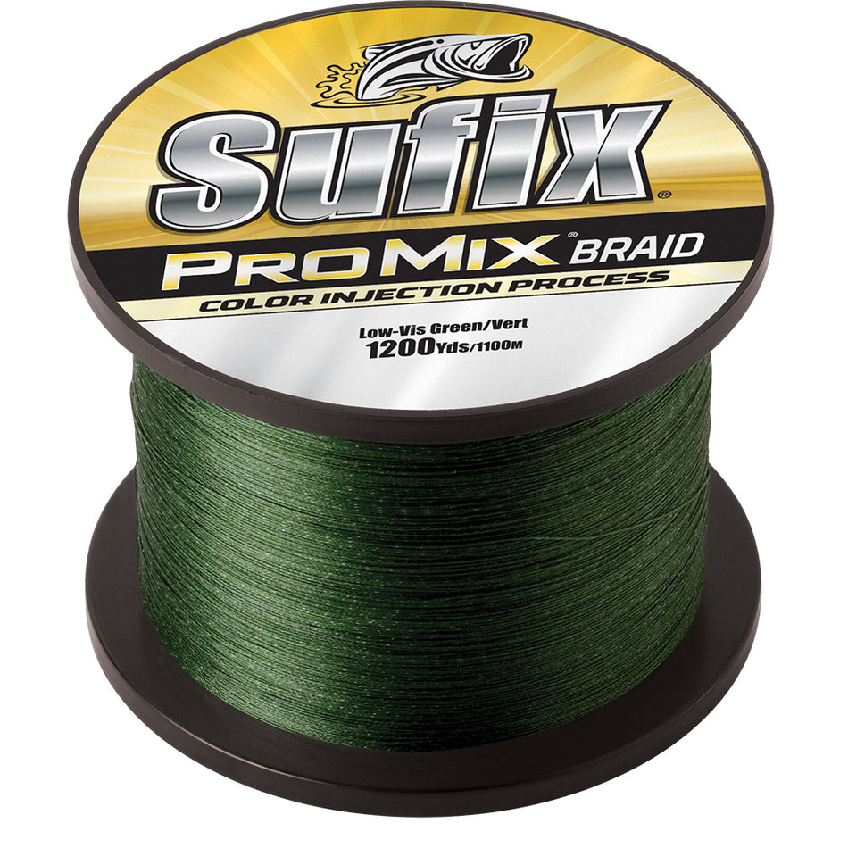 Sufix ProMix Braid - 20lb - Low-Vis Green - 1200 yds