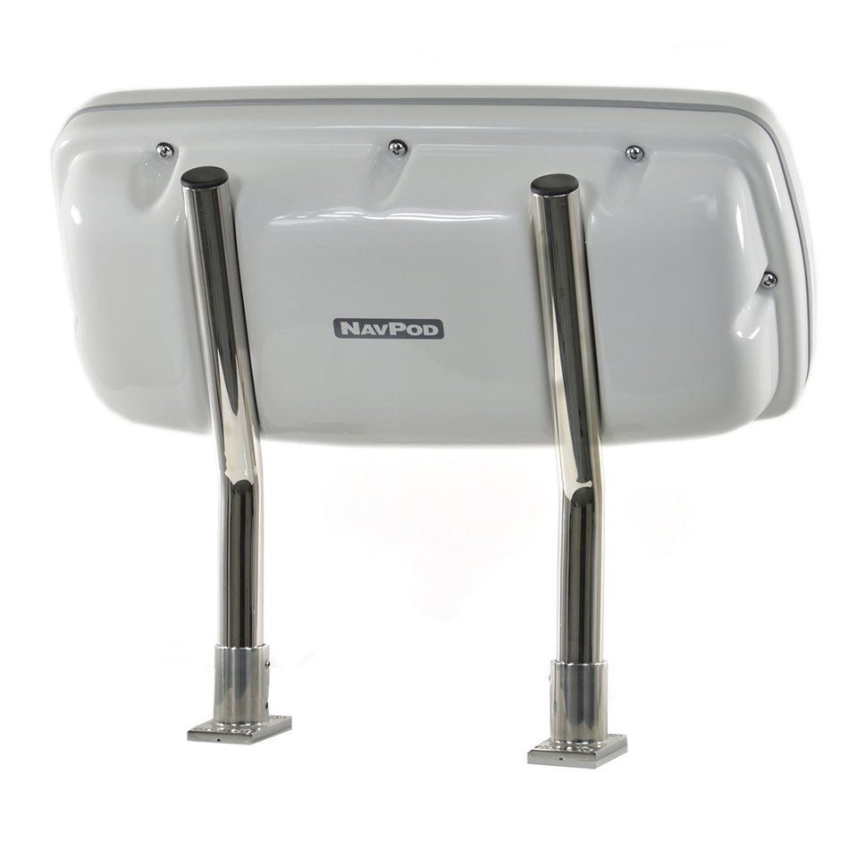 NavPod SystemPod Pre-Cut f/Garmin GPSMAP 1242 & 1222xsv with 2 Holes f/9.5" Wide Angle Guard