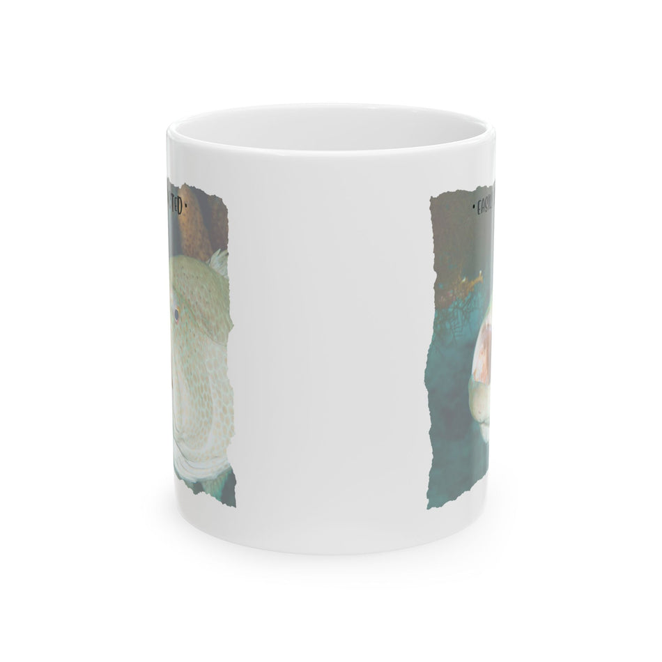Easily Distracted By Fishing Ceramic Mug - Reef Fish - Get Tight Gear