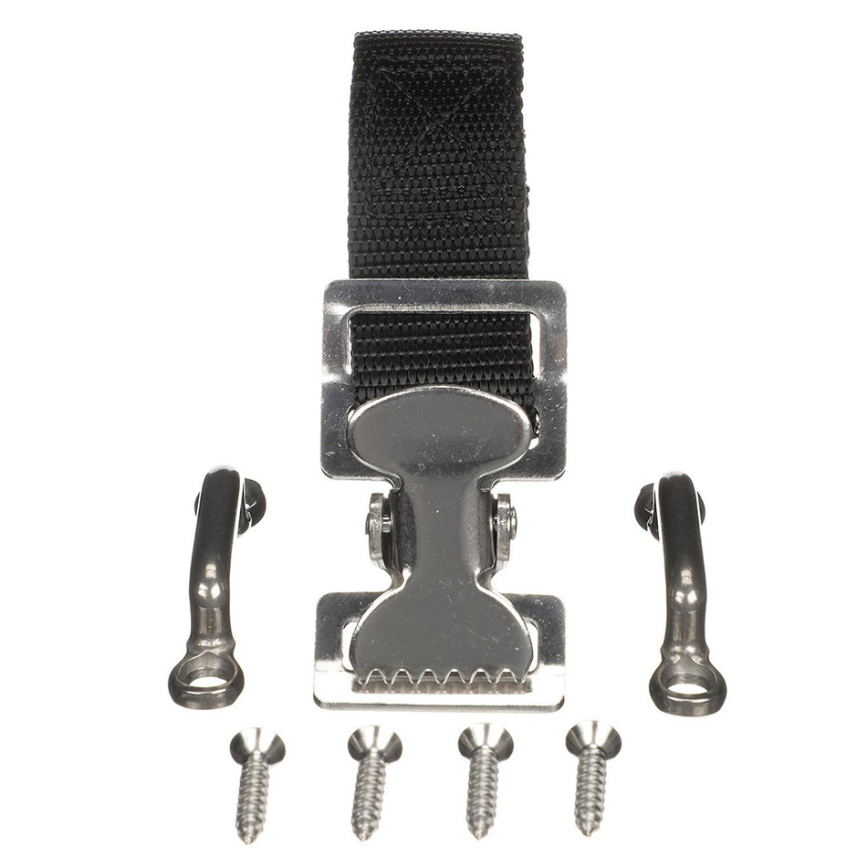 Juego de correas para tanque de combustible Attwood - 122 cm de largo para tanques de 3 a 6 galones [11526-3]