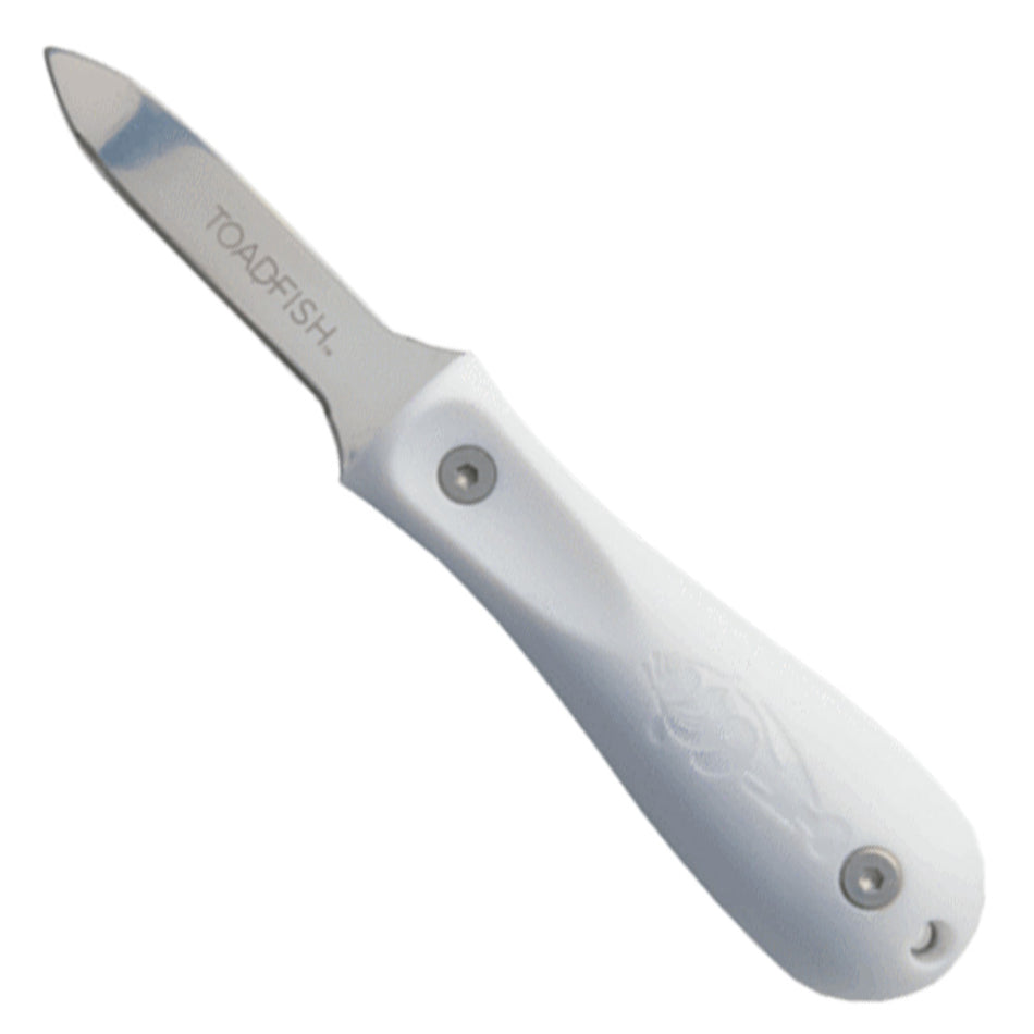 Cuchillo para ostras Toadfish Edición Profesional - Blanco [1005]