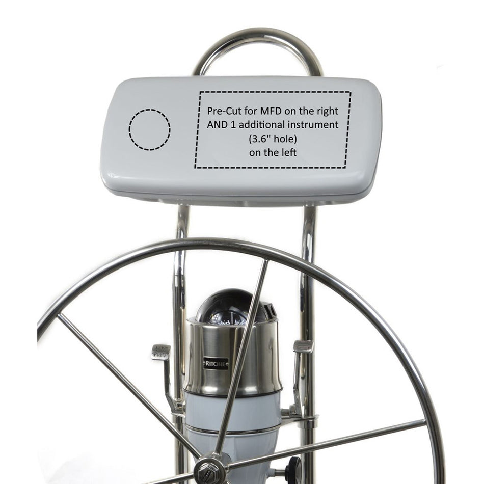 NavPod SystemPod Pre-Cut f/Garmin ECHOMAP Plus/UHD 92sv/93sv/94sv/95sv  Plus One Additional Instrument f/9.5 Wide Guard
