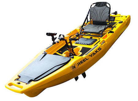 9.8ft Rocket Fin Drive Modular Pedal Fishing Kayak | 400lbs Capacity | 2 Piece - Get Tight Gear