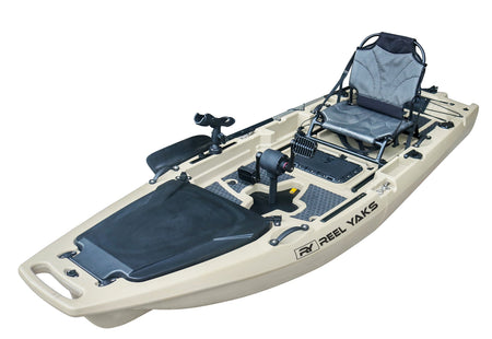 9.8ft Rocket Propeller Drive Modular Pedal Fishing Kayak | 400lbs Capacity | 2 Piece - Get Tight Gear