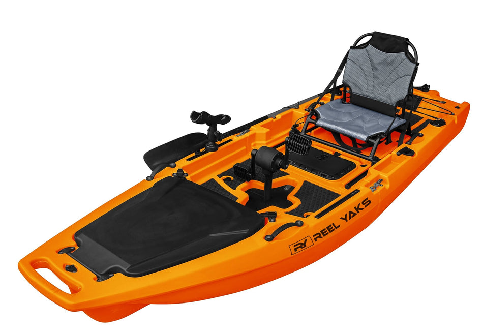 9.8ft Rocket Propeller Drive Modular Pedal Fishing Kayak | 400lbs Capacity | 2 Piece - Get Tight Gear