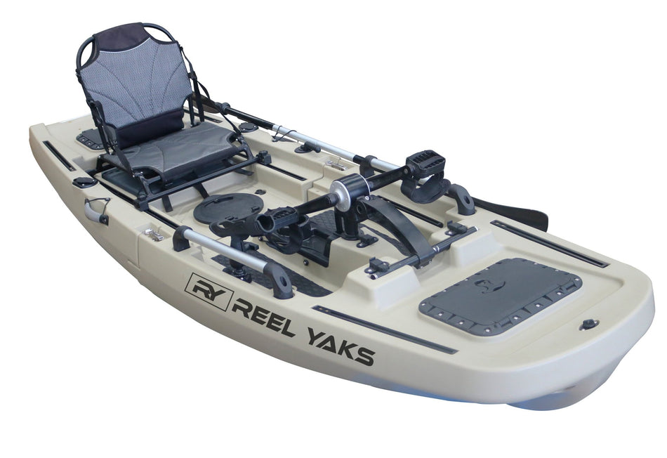9.8ft Rogue Modular Propeller Drive Pedal Fishing Kayak | 400lbs Capacity | 2 Piece - Get Tight Gear