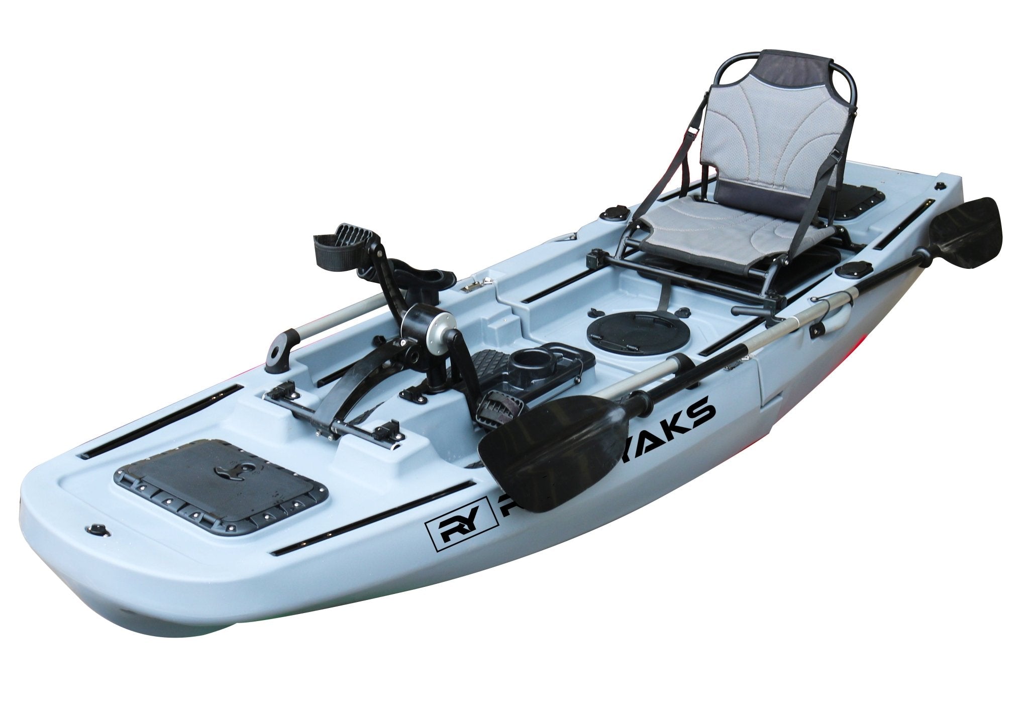 9.8ft Rogue Modular Propeller Drive Pedal Fishing Kayak | 400lbs Capacity | 2 Piece - Get Tight Gear