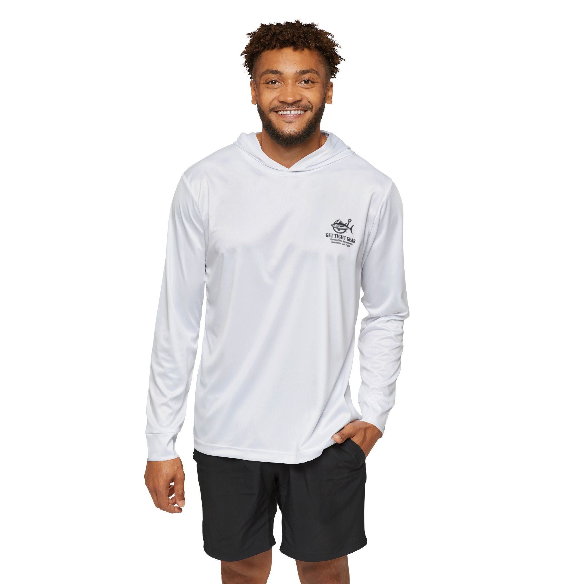 Easily Distracted By Fishing Long Sleeve Shirt - Fishing Line - Get Tight Gear