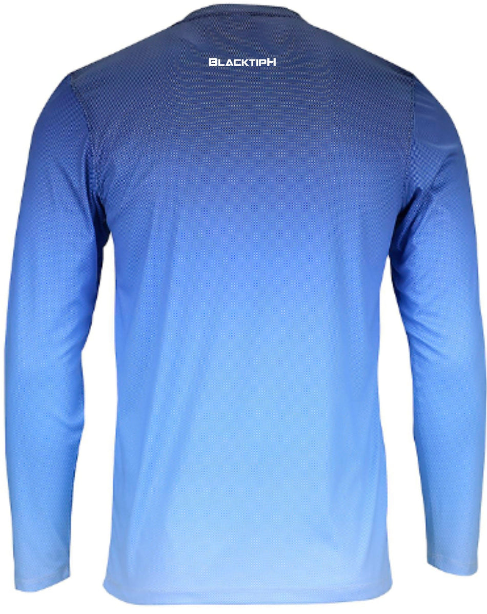 Faded Blue Interlock Performance Shirt