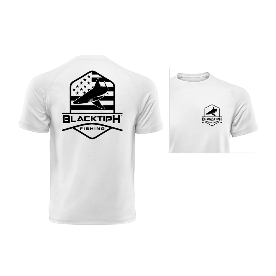 Stars, Stripes, & Shark Lifestyle Cotton Blend T-Shirt