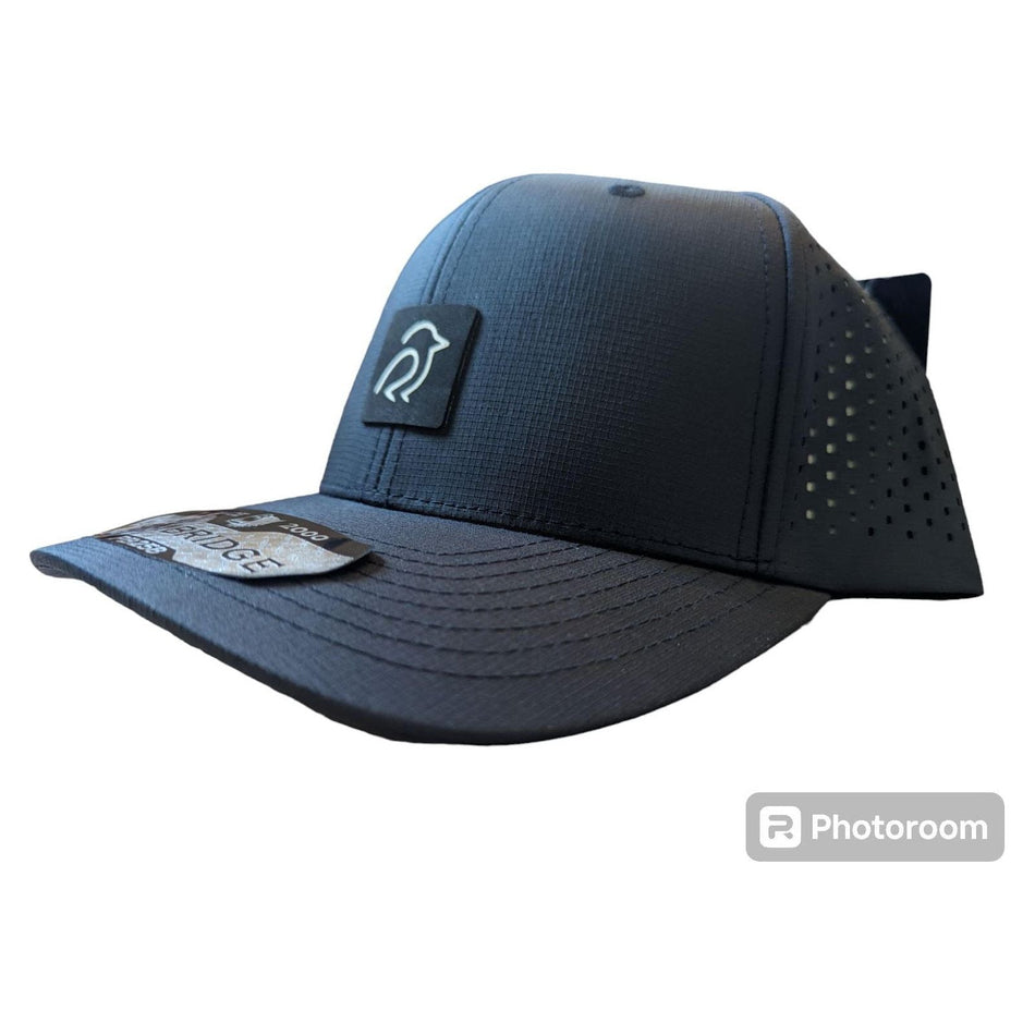 Dirty Birdie Snapback Black Patch w/White Logo