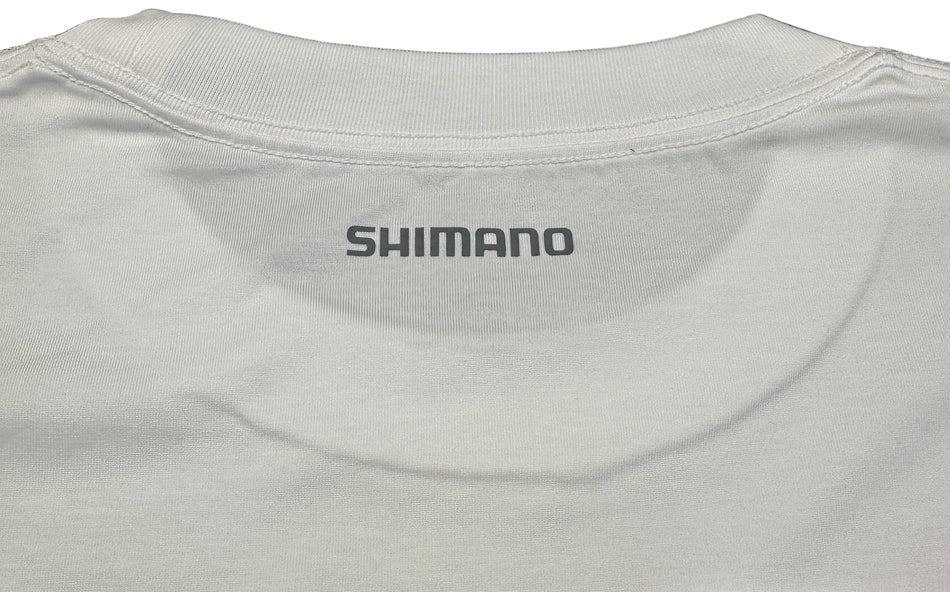 Shimano White Fishing Shirt – Tuna Pocket Logo