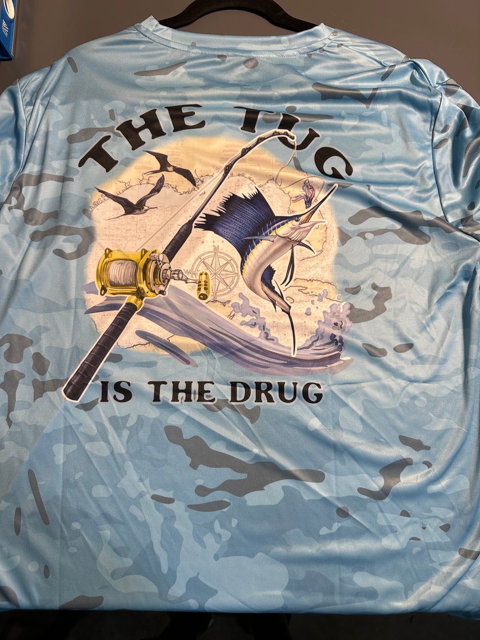 Get Tight Gear "The Tug Is The Drug" Camo Performance Shirt