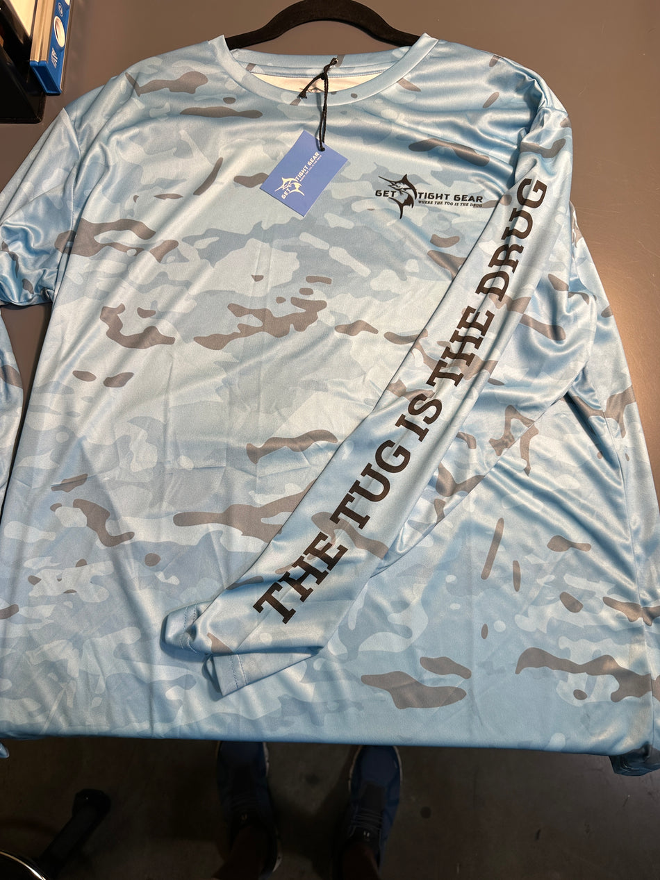 Get Tight Gear "The Tug Is The Drug" Camo Performance Shirt
