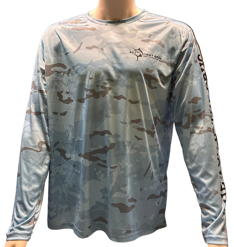 Get Tight Gear "The Tug Is The Drug" Camo Performance Shirt