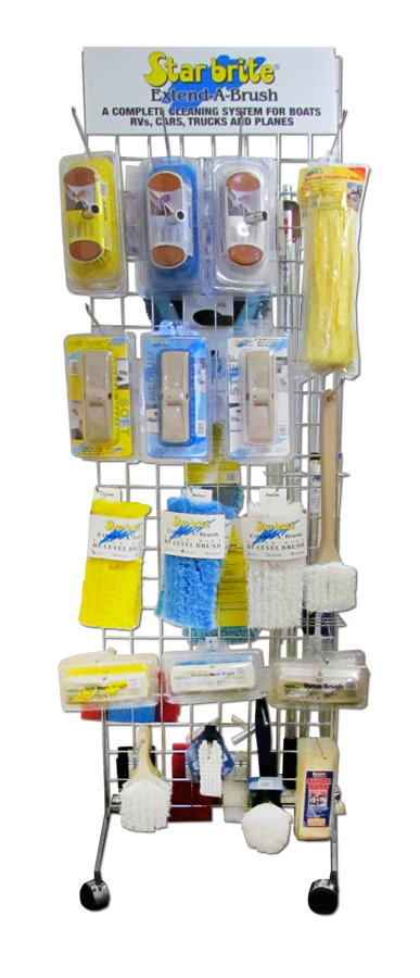 EXTEND-A-BRUSH MINI TOWER DISPLAY