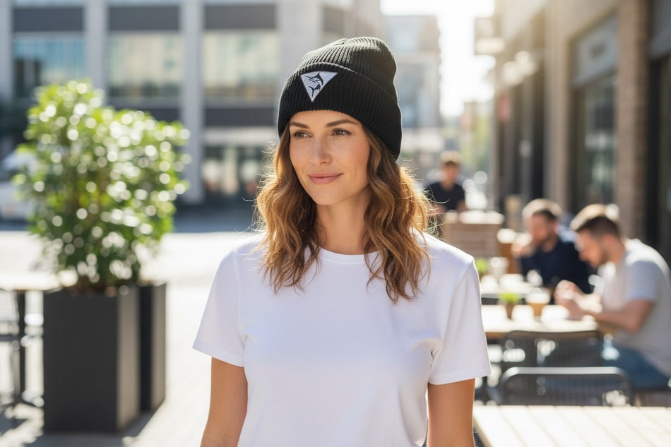 Get Tight Gear Waffle Beanie – Black – Marlin