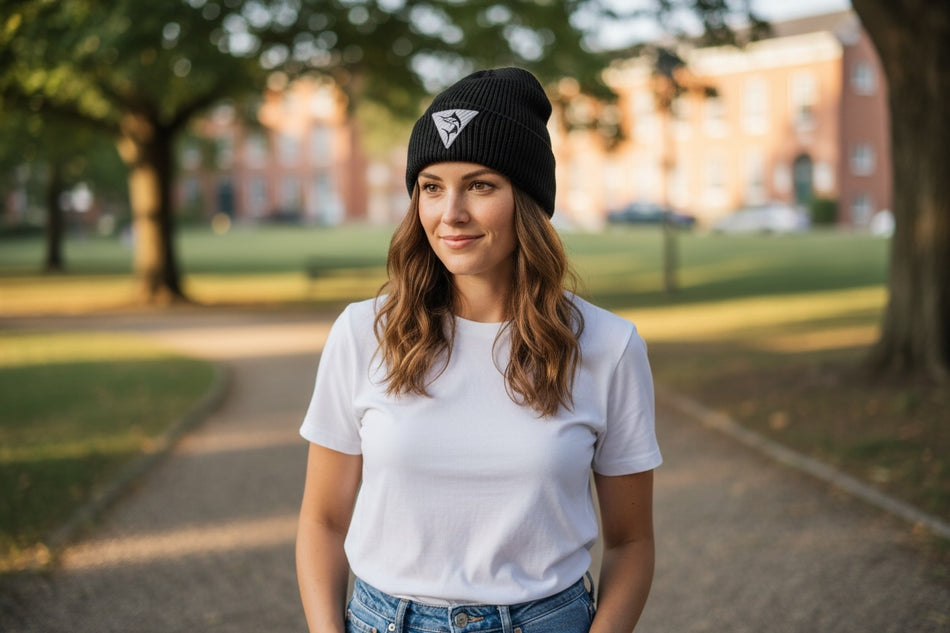 Get Tight Gear Waffle Beanie – Black – Marlin