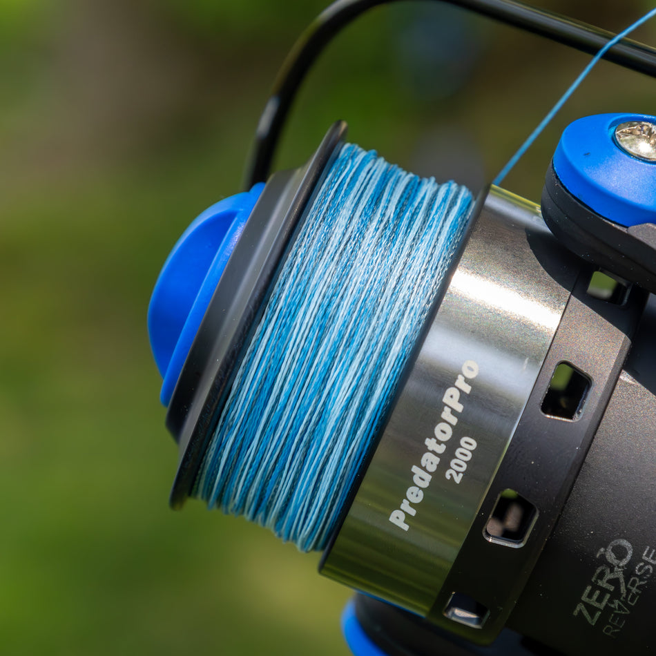 Reaction Tackle BRAIDED IN THE USA Fishing Line- 4X- NEW