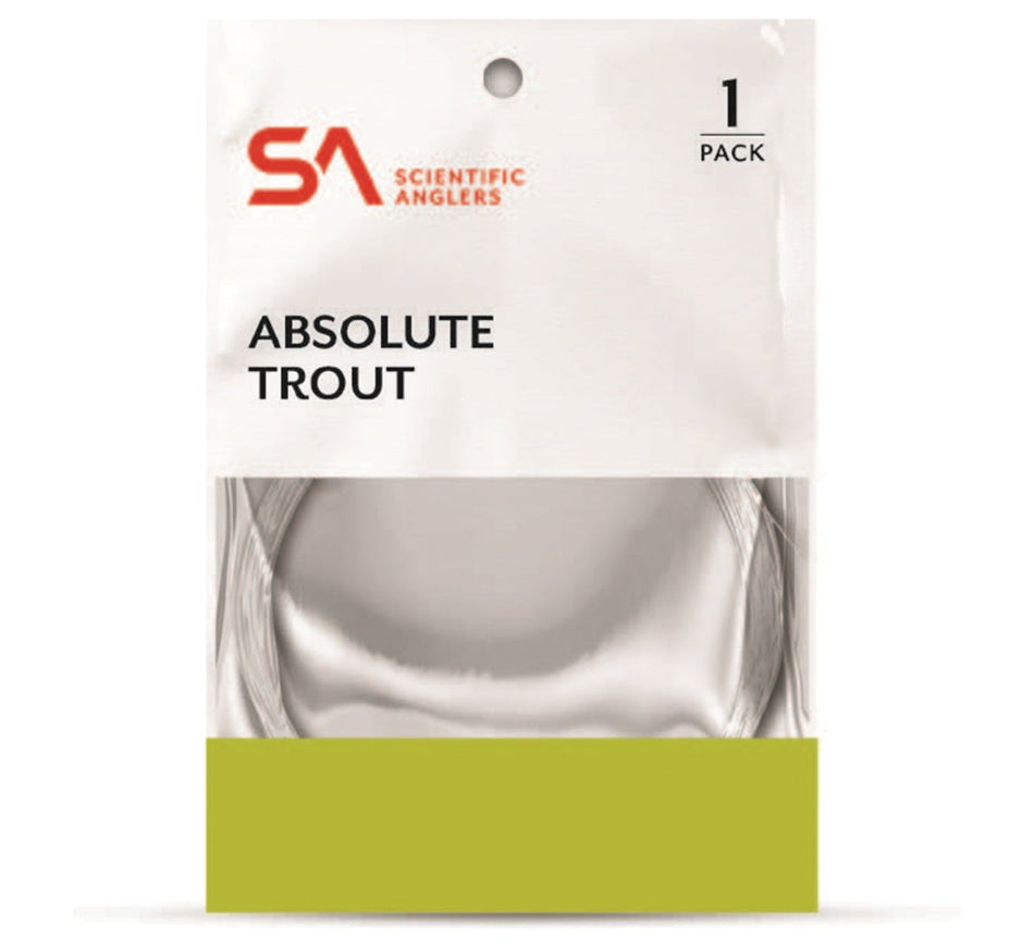 Absolute Trout Leader 9 Ft 2 X - Get Tight Gear