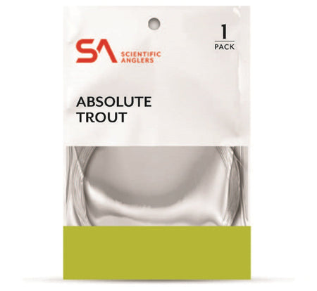 Absolute Trout Leader 9 Ft 4 X - Get Tight Gear