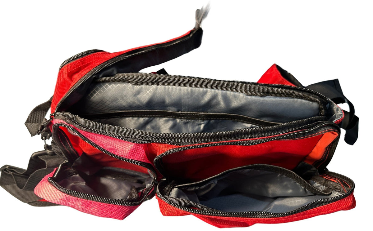 Abu Garcia Hip Bag Large 3 – Red x Pink - Get Tight Gear