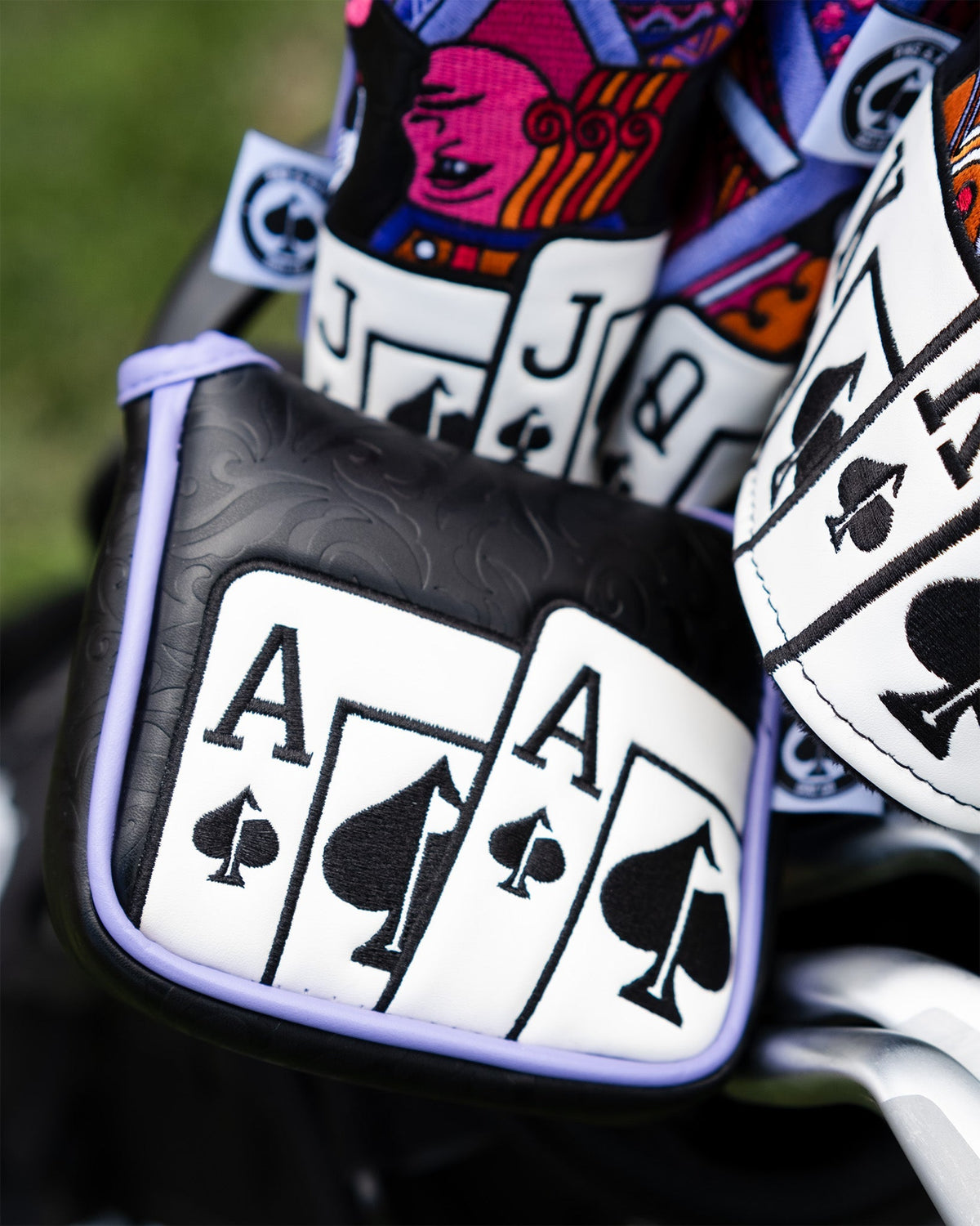 Ace of Spades - Mallet Putter Cover - Get Tight Gear