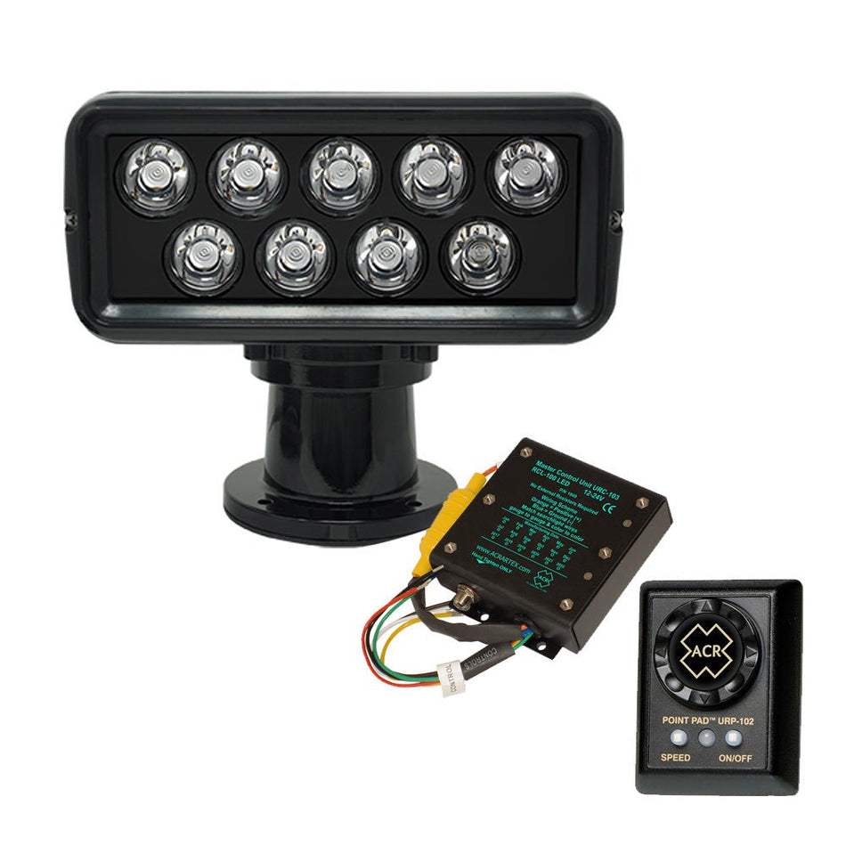 ACR RCL - 100 LED Searchlight Kit - 12/24V - Black - Get Tight Gear
