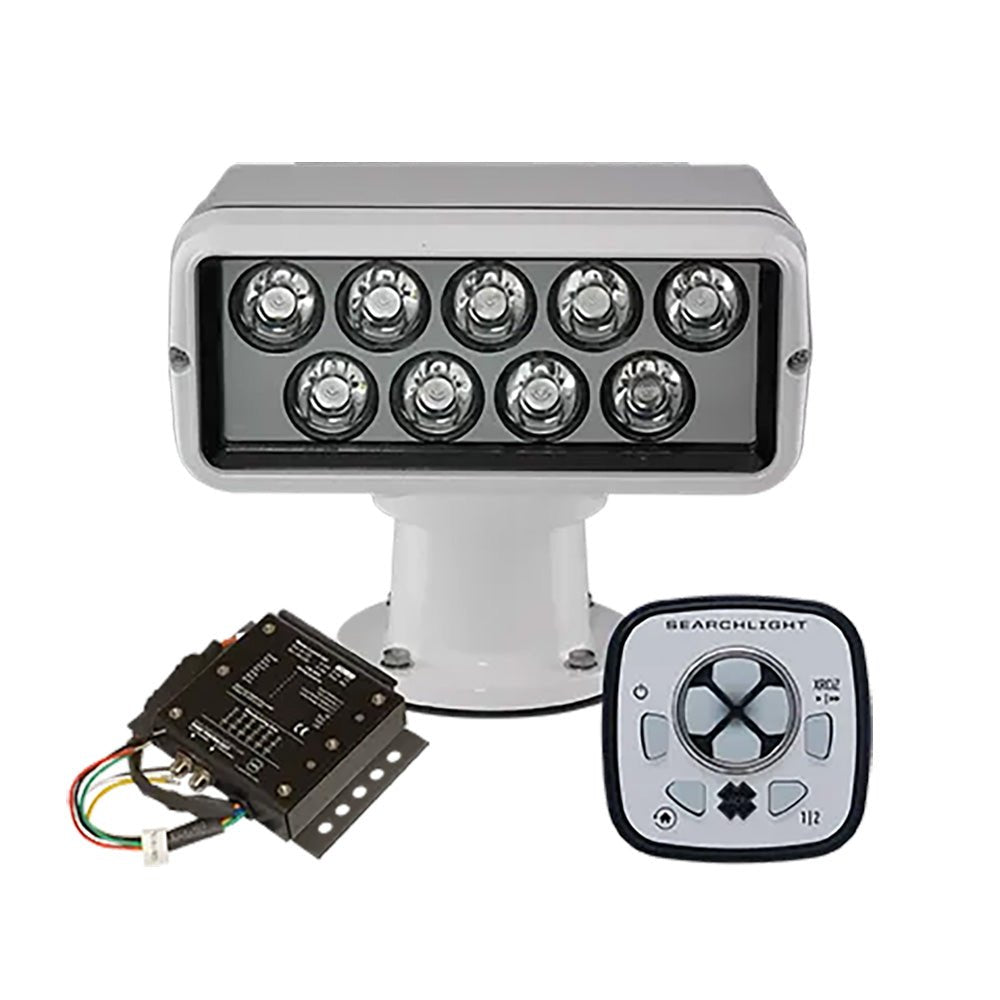 ACR RCL - 100 LED White Searchlight w/URP - 103 Wired Point Pad & URC - 104 Master Controller - Get Tight Gear