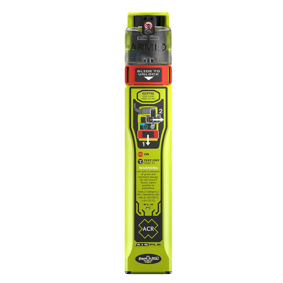 ACR ResQLink AIS GPS Personal Location Beacon PLB - 450 w/AIS & RLS - Get Tight Gear