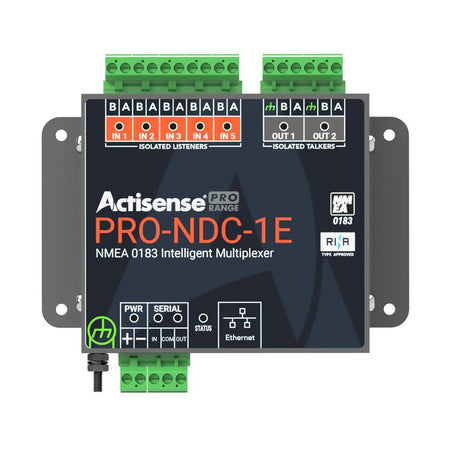 Actisense PRO NMEA 0183 Multiplexer - 5 Inputs & 2 ISO - Drive Outputs, Ethernet & Serial Connections - Get Tight Gear