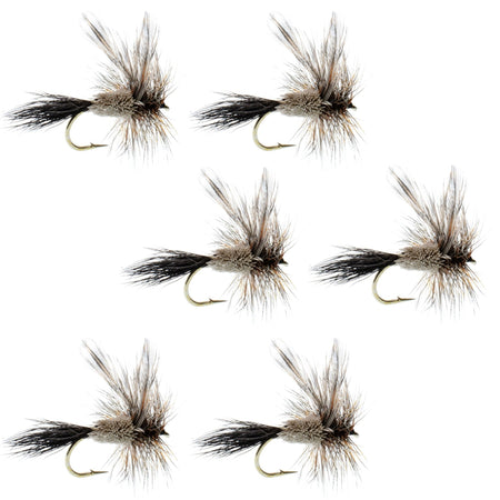 Adams Irresistible Classic Dry Fly - 6 Flies Hook Size 10 - Get Tight Gear