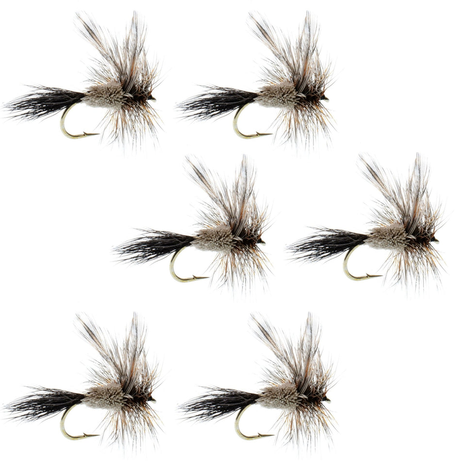 Adams Irresistible Classic Dry Fly - 6 Flies Hook Size 10 - Get Tight Gear