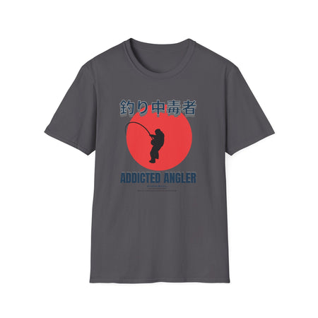 Addicted Angler Unisex Softstyle T-Shirt – Perfect Gift for Fishing Enthusiasts - Get Tight Gear