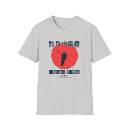 Addicted Angler Unisex Softstyle T-Shirt – Perfect Gift for Fishing Enthusiasts - Get Tight Gear