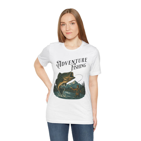 Adventure Fishing Unisex Jersey Tee - Perfect for Outdoor Enthusiasts - Get Tight Gear