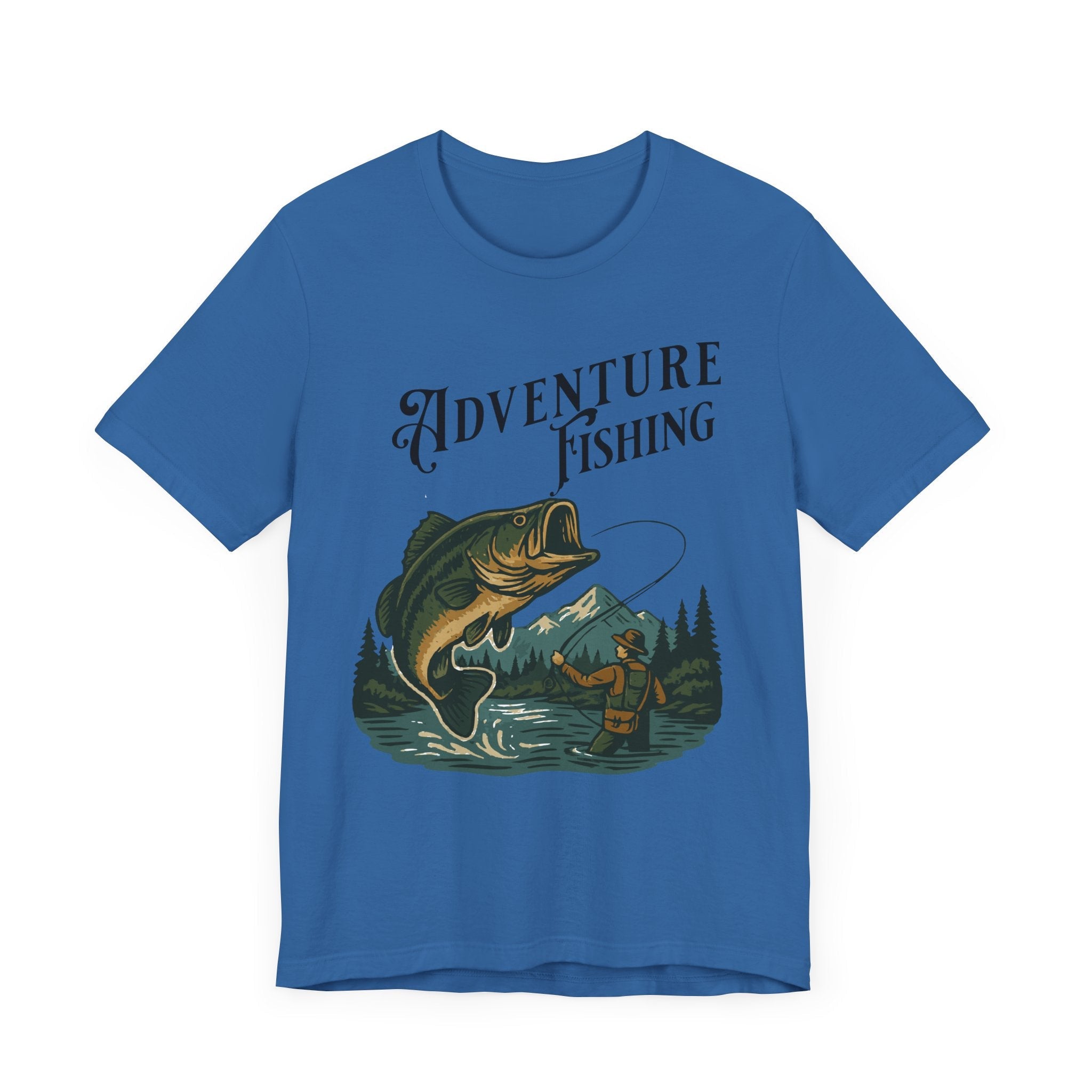 Adventure Fishing Unisex Jersey Tee - Perfect for Outdoor Enthusiasts - Get Tight Gear