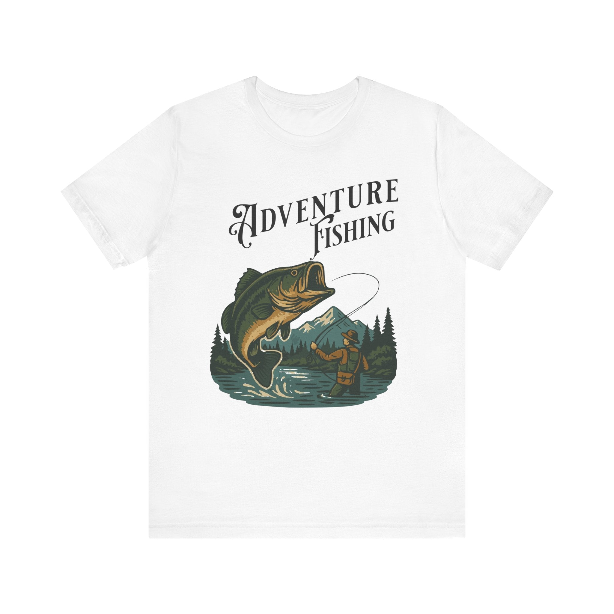 Adventure Fishing Unisex Jersey Tee - Perfect for Outdoor Enthusiasts - Get Tight Gear